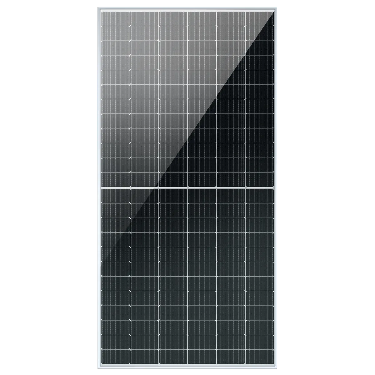 Panel Solar Runergy DH132N11 630W Bifacial - vista en empaque